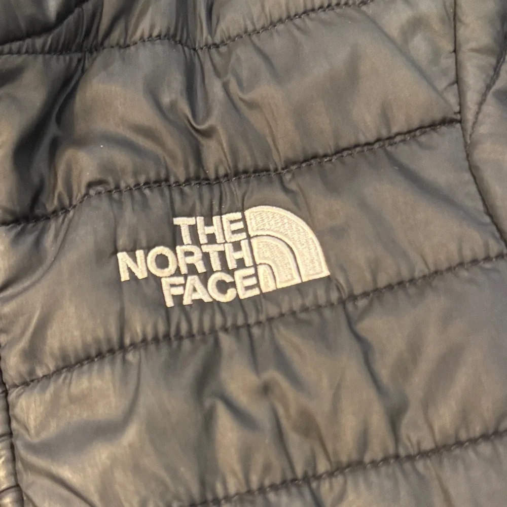 The North Face Kids Charcoal Puffer Jacket - Picture 2 of 5